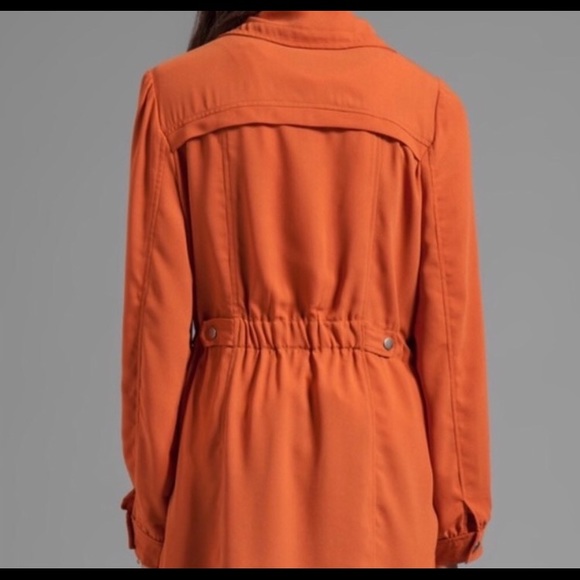 Minkpink revolve anorak rust jacket NWOT - Picture 2 of 7